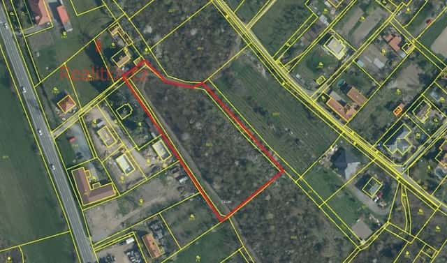 Prodej stavebního pozemku 7 065 m², Kly, okres Mělník