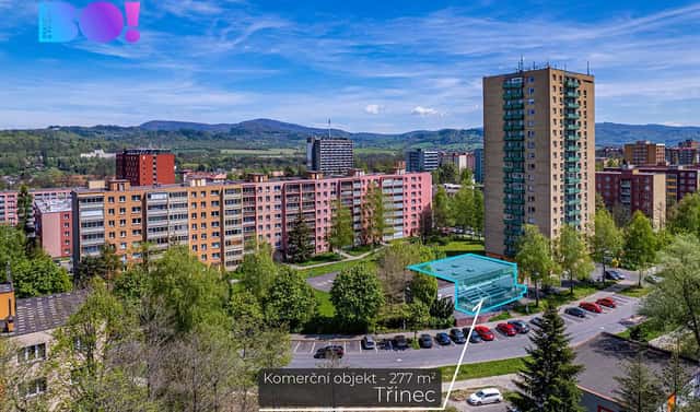 Prodej obchodních prostor 277 m², Kopernikova, Třinec – Lyžbice, okres Frýdek-Místek