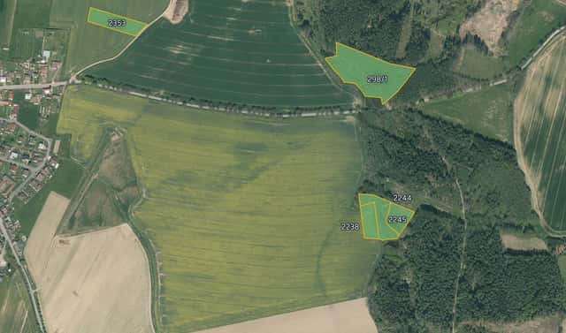 Prodej pole 30 717 m², Košice, okres Tábor
