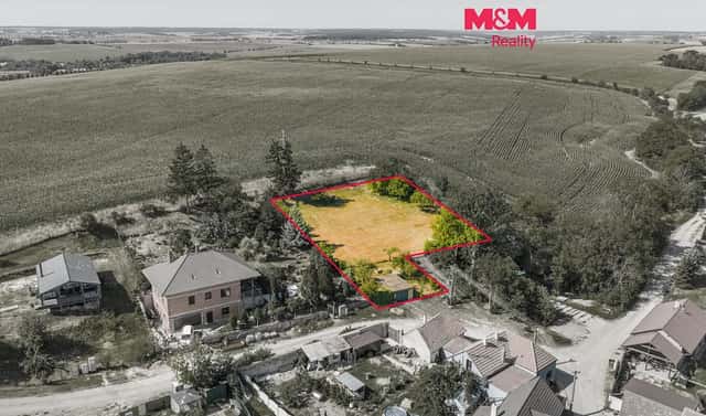 Prodej stavebního pozemku 1 356 m², Dřínov, okres Kladno