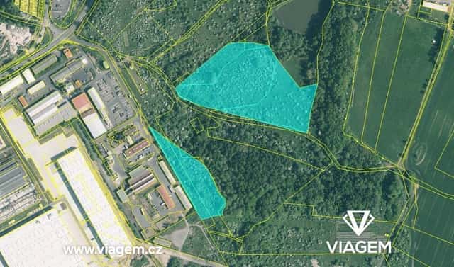 Prodej komerčního pozemku 58 764 m², Cheb