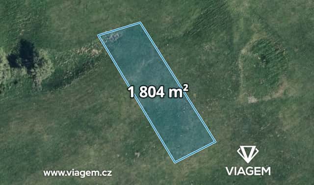 Prodej pole 1 804 m², Žlebské Chvalovice, okres Chrudim