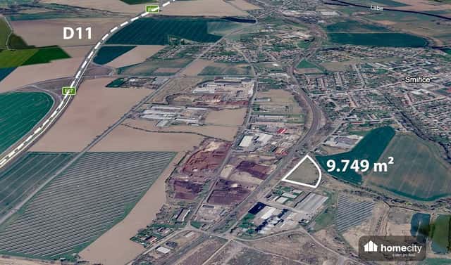 Prodej komerčního pozemku 9 749 m², Smiřice, okres Hradec Králové