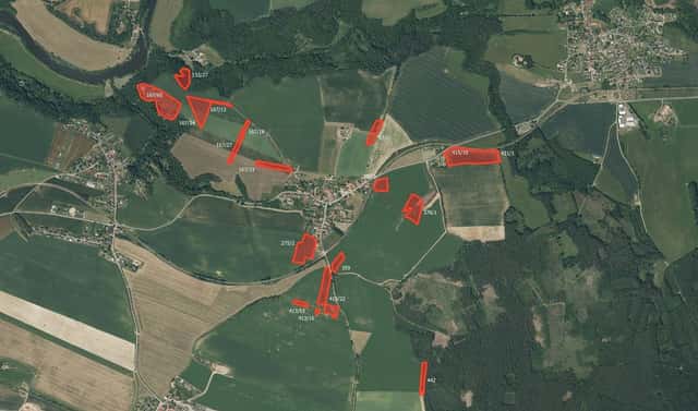 Prodej pole 57 153 m², Bušovice – Střapole, okres Rokycany