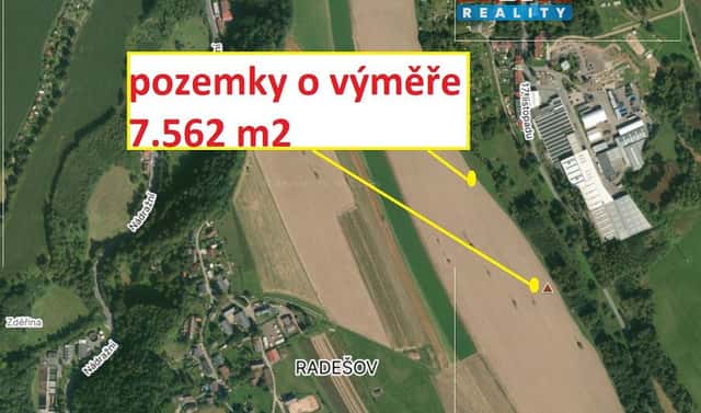 Prodej pole 7 562 m², Police nad Metují, okres Náchod