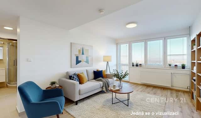 Pronájem bytu 2+kk 36 m², U Studia, Ostrava – Zábřeh, okres Ostrava-město