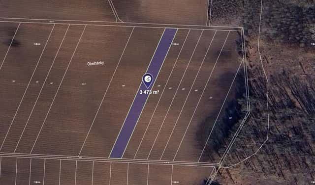 Prodej pole 3 473 m², Kyselovice, okres Kroměříž