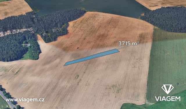 Prodej pole 1 238 m², Třemošná, okres Plzeň-sever