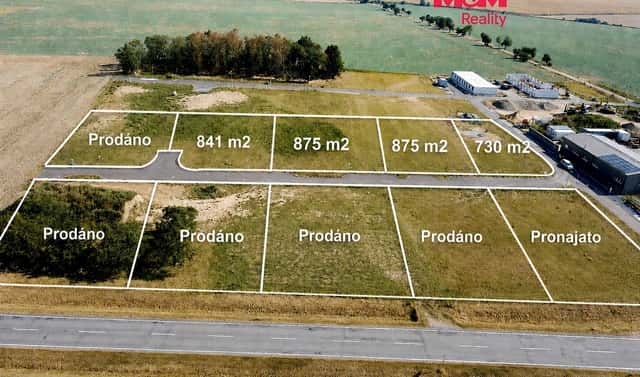 Prodej komerčního pozemku 875 m², Valeč, okres Třebíč