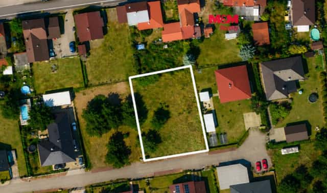 Prodej stavebního pozemku 996 m², V průhonu, Zvěřínek, okres Nymburk