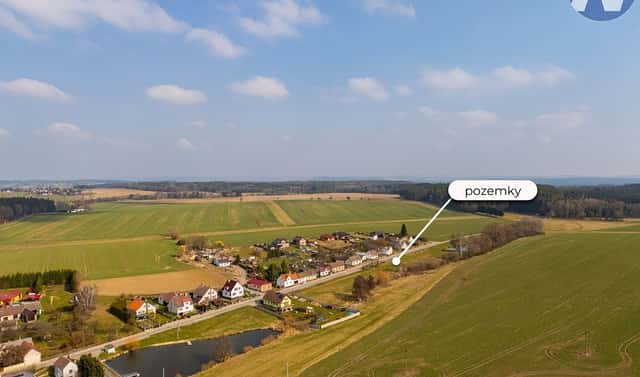 Prodej stavebního pozemku 1 282 m², Borovany, okres Písek