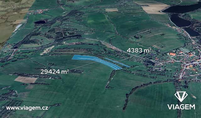 Prodej pole 5 634 m², Jistebnice, okres Tábor