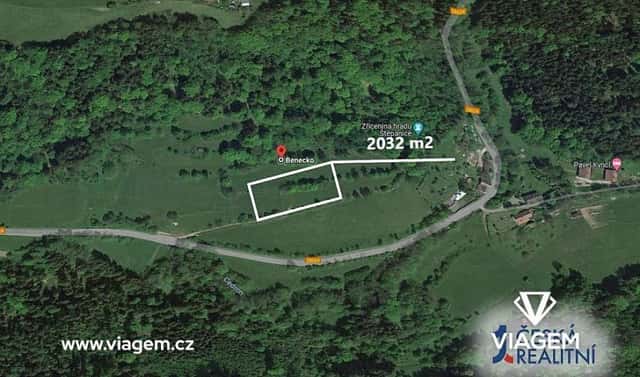 Prodej pole 813 m², Benecko, okres Semily