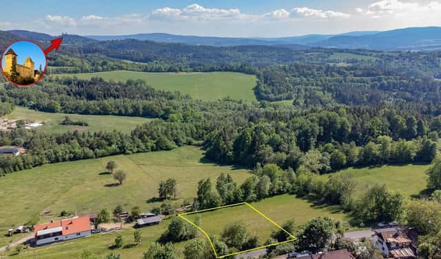 Prodej stavebního pozemku 2 272 m², Sušice – Záluží, okres Klatovy