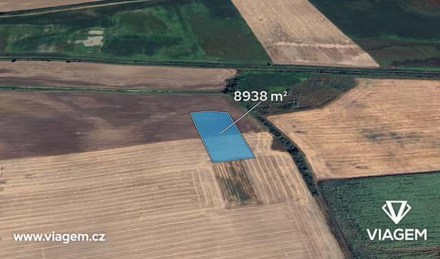 Prodej pole 1 489 m², Milotice, okres Hodonín