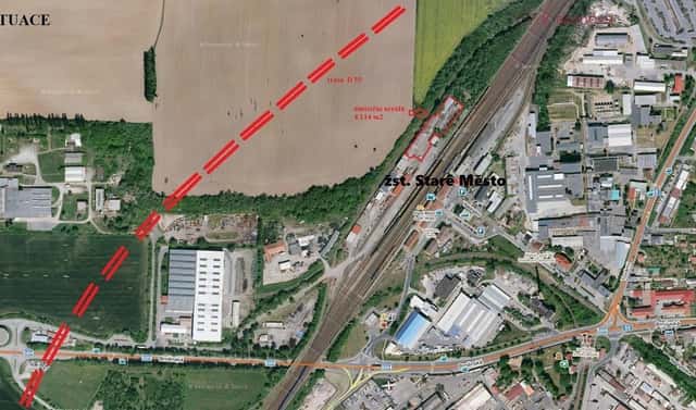 Prodej skladovacích prostor 4 106 m², náměstí Hrdinů, Staré Město, okres Uherské Hradiště