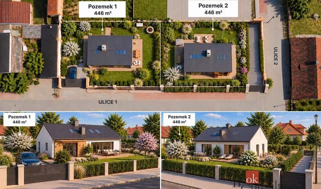 Prodej stavebního pozemku 446 m², Chotěšov, okres Plzeň-jih