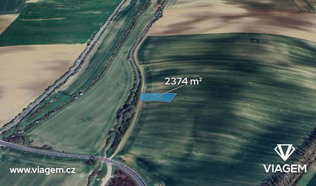 Prodej pole 474 m², Ždánice, okres Hodonín