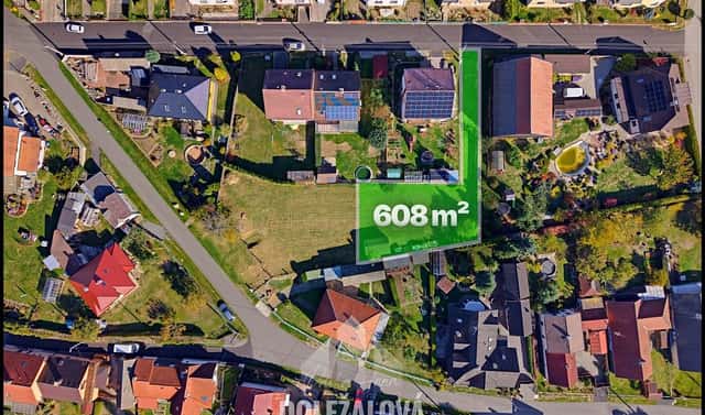 Prodej stavebního pozemku 608 m², Kozlov, okres Jihlava