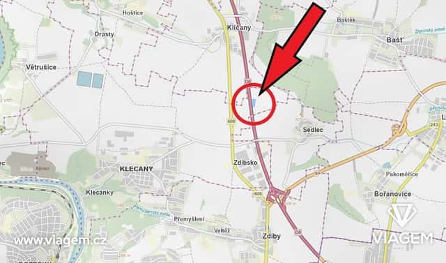 Prodej pole 640 m², Klecany, okres Praha-východ