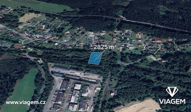 Prodej zahrady 706 m², Valy, okres Cheb