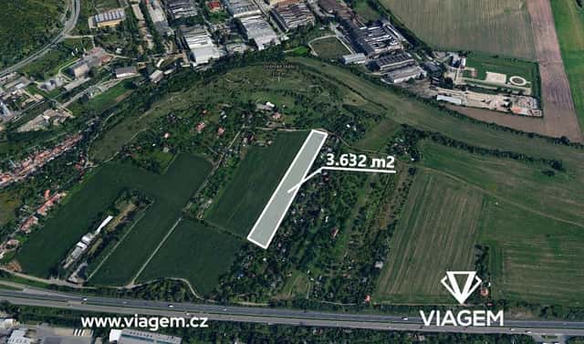 Prodej pole 1 816 m², Brno, okres Brno-město