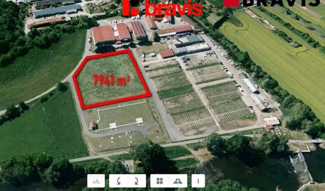 Pronájem komerčního pozemku 7 941 m², Staré náměstí, Brno – Přízřenice, okres Brno-město