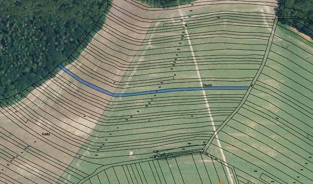 Prodej pole 545 m², Čeložnice, okres Hodonín