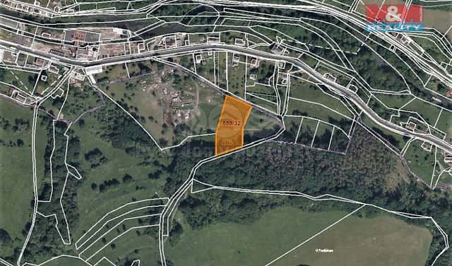 Prodej louky 2 833 m², Valkeřice, okres Děčín