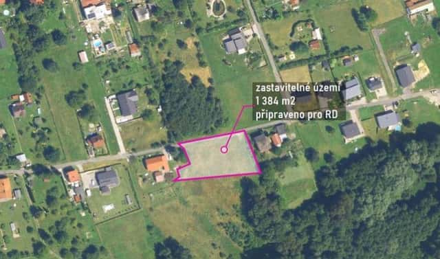 Prodej stavebního pozemku 12 199 m², Doubrava, okres Karviná
