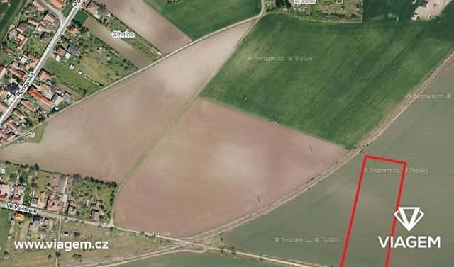 Prodej pole 883 m², Oskořínek, okres Nymburk