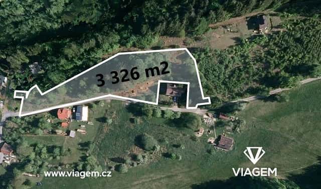 Prodej zahrady 1 839 m², Horní Bečva, okres Vsetín