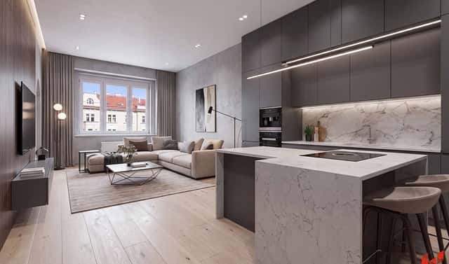 Prodej bytu 2+kk 55 m², Veletržní, Praha 7 – Holešovice