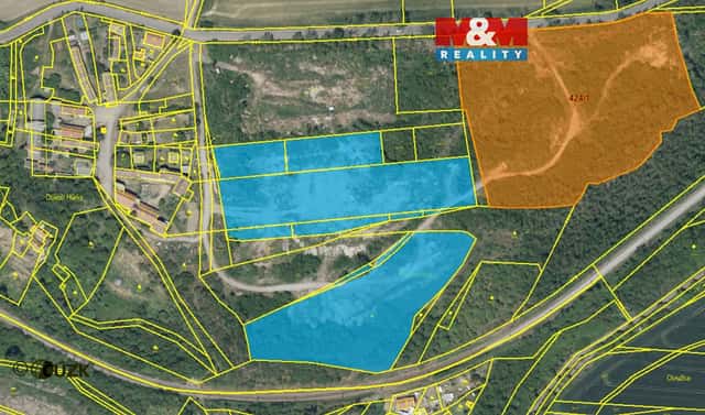 Pronájem stavebního pozemku 24 000 m², Postoloprty – Dolejší Hůrky, okres Louny