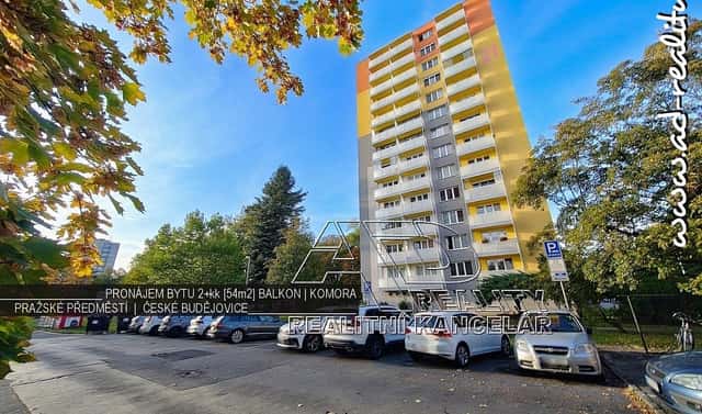 Pronájem bytu 2+kk 48 m², Kubatova, České Budějovice