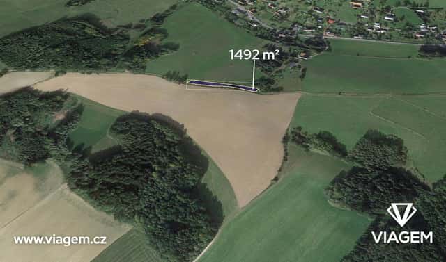 Prodej pole 559 m², Horní Čermná, okres Ústí nad Orlicí
