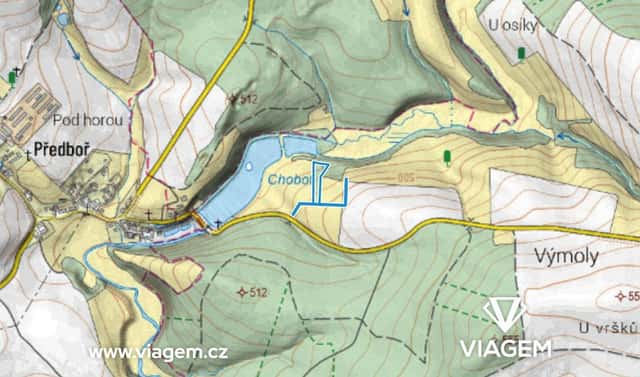 Prodej pole 613 m², Psárov, okres Tábor