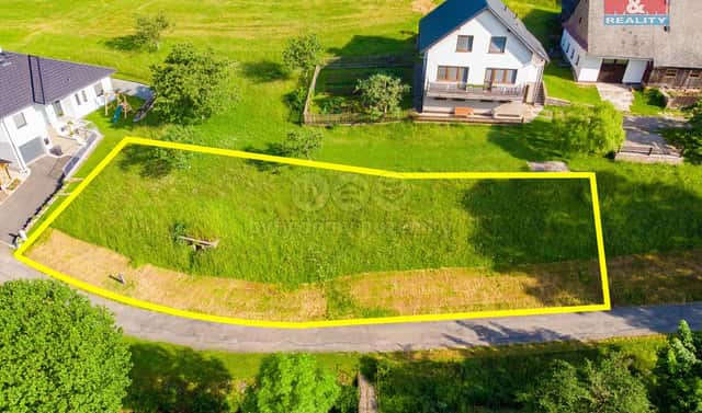 Prodej stavebního pozemku 604 m², Jamné nad Orlicí, okres Ústí nad Orlicí