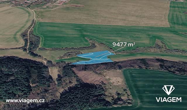 Prodej pole 789 m², Vranová, okres Blansko