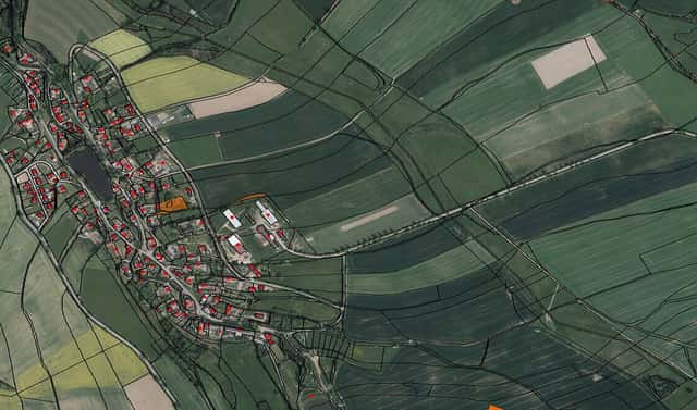 Prodej stavebního pozemku 292 m², Dobroutov, okres Jihlava