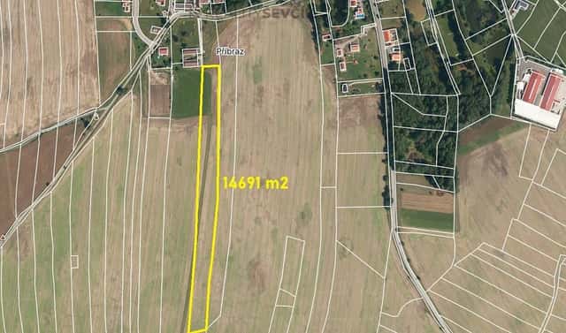 Prodej pole 14 691 m², Příbraz, okres Jindřichův Hradec