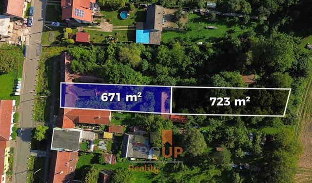 Prodej stavebního pozemku 1 394 m², Malá Vrbka, okres Hodonín