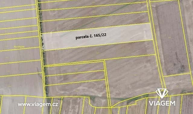 Prodej pole 1 693 m², Křenice, okres Praha-východ