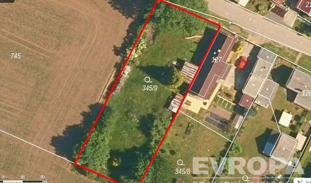 Prodej stavebního pozemku 1 168 m², Krnsko, okres Mladá Boleslav