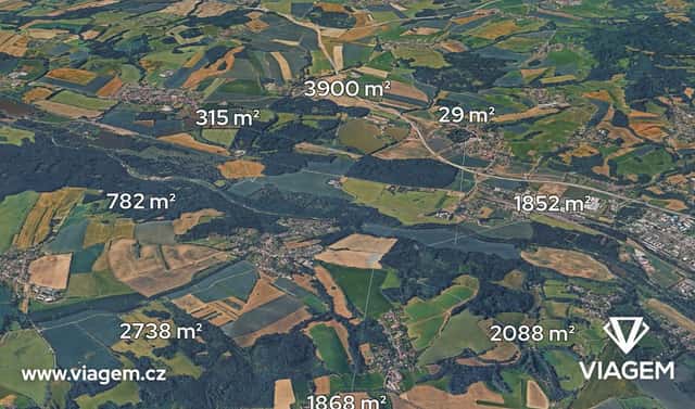 Prodej pole 1 131 m², Choryně, okres Vsetín