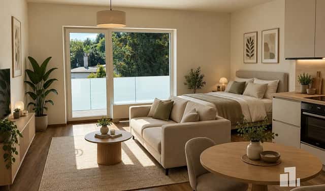 Prodej bytu 1+kk 35 m², Rybnická, Brno – Nový Lískovec, okres Brno-město