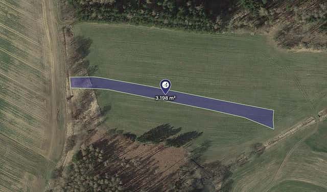 Prodej pole 1 599 m², Habry, okres Havlíčkův Brod