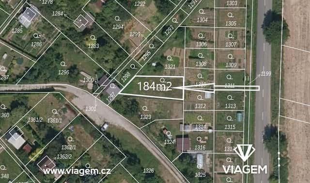 Prodej zahrady 184 m², Struhařov, okres Benešov
