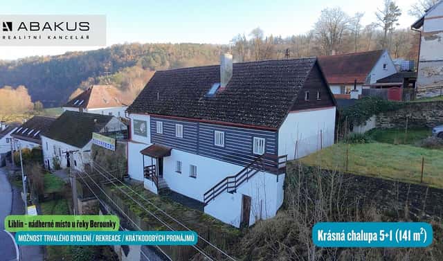 Prodej chalupy 141 m² s pozemkem 342 m², Liblín, okres Rokycany