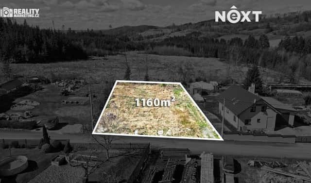 Prodej stavebního pozemku 1 160 m², Černovice, okres Blansko